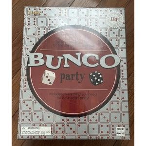 BUNCO Party Sealed game set 2-12 players 2004 Fundex Games 2-12 Ages 8+